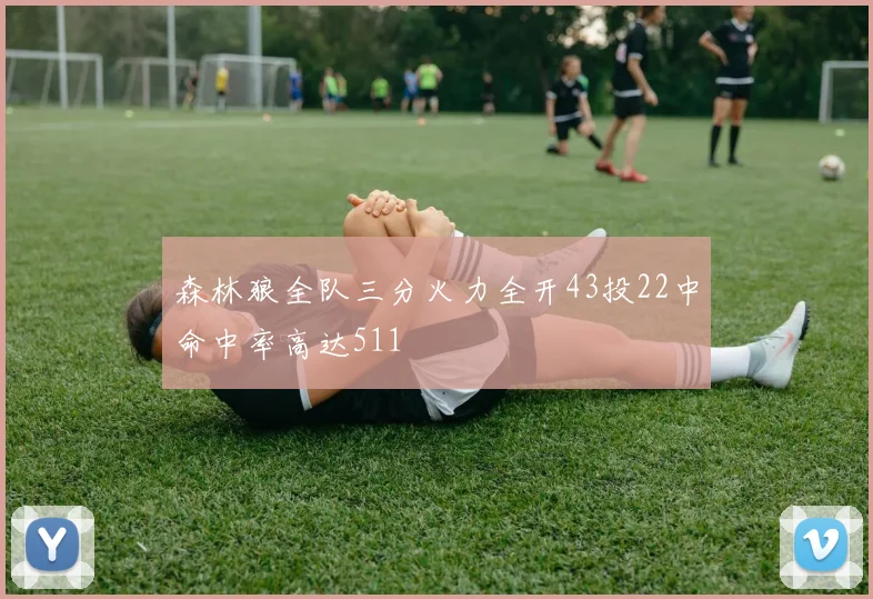 森林狼全队三分火力全开43投22中命中率高达511
